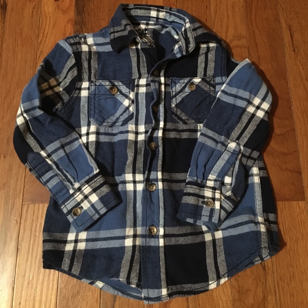 Arizona Boys flannel shirt sz 4